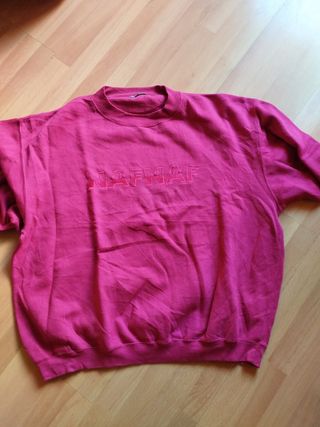 Sudadera NAFNAF rosa manga larga