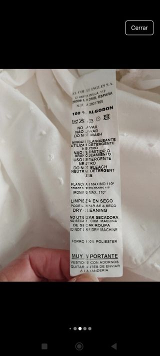 Vestido comunión Tizzas