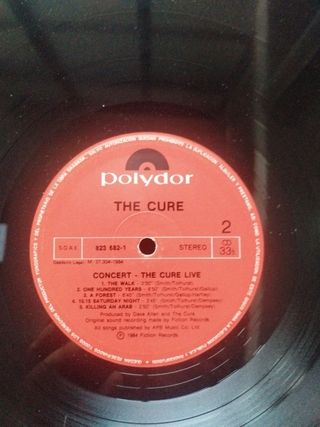 Vinilos The Cure 80's