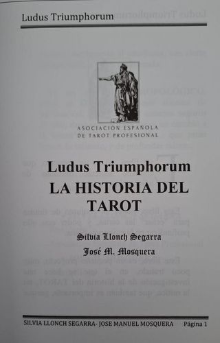 LUDUS TRIUMPHORUM LA HISTORIA DEL TAROT