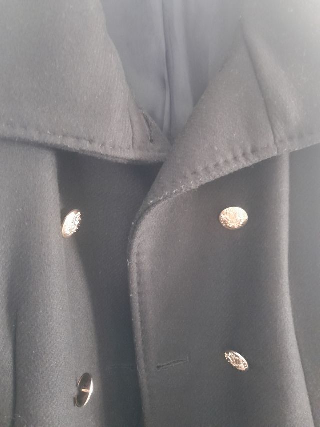 GANGA Chaquetón Zara mujer negro - Talla M