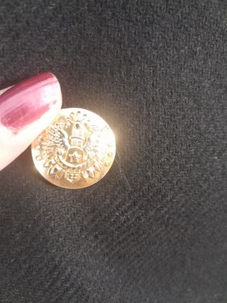 Ganga Chaquetón Zara mujer negro - Talla M