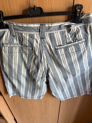 Shorts Old Story blu e bianchi tg. 48