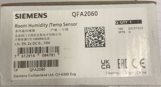 Sensore Siemens QFA2060 - Umidità/Temp