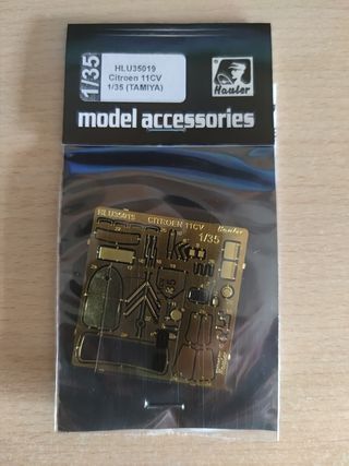 Maqueta Citroen Traction 11CV Tamiya+complementos