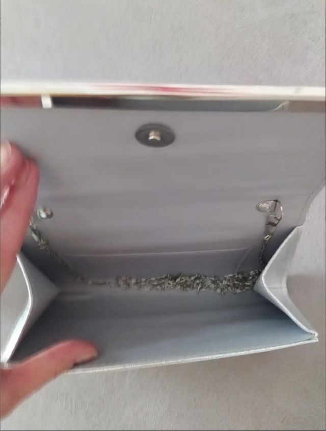 Bolso Fiesta Plata - Boda