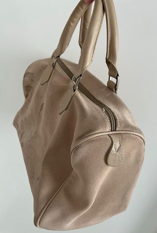 Bolso serraje beige