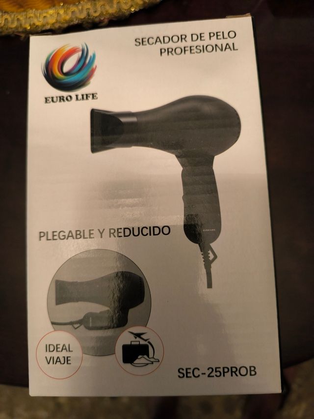 Secador de Pelo Plegable EURO LIFE