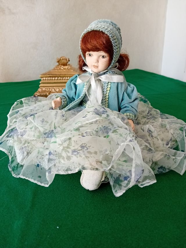 Bambola Ceramica Vintage