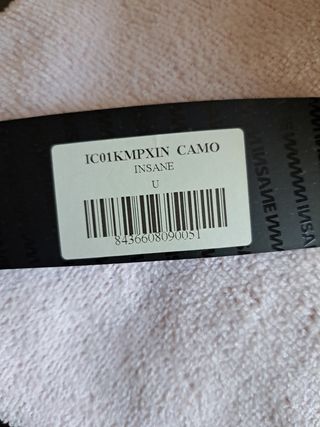 Gorra INSANE camuflaje verde