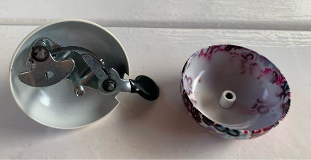 Timbre bici flores vintage