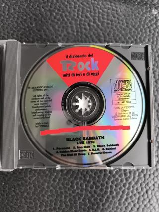 CD Black Sabbath Live 1970 Ozzy