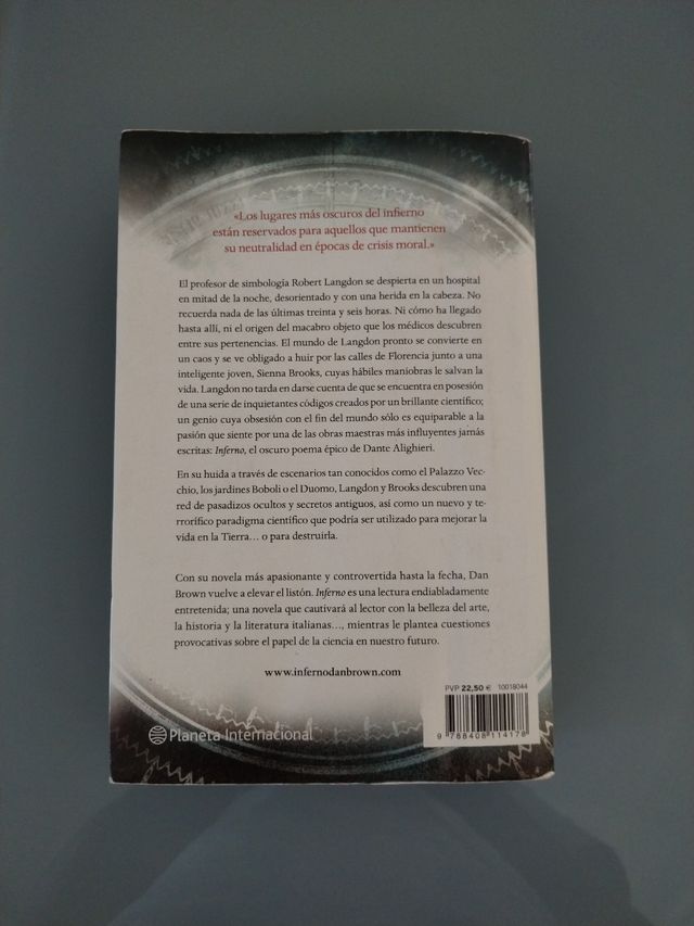 Inferno (Versión española) (Spanish Edition)