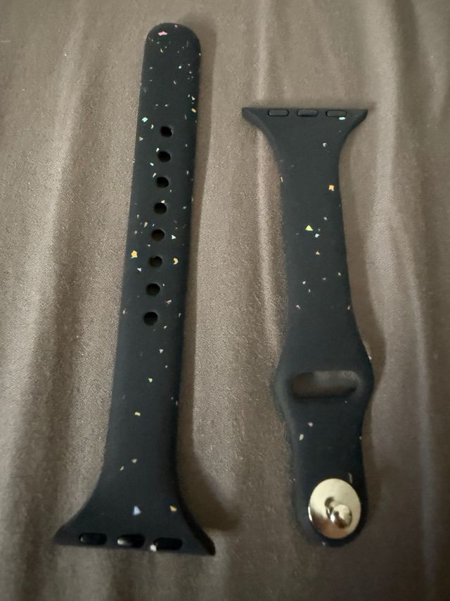 Correa Apple Watch multicolor negra