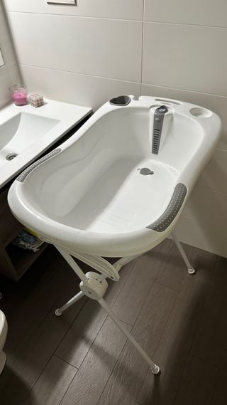 Bañera bebé Olmitos c/patas y termómetro