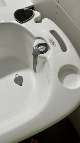 Bañera bebé Olmitos c/patas y termómetro