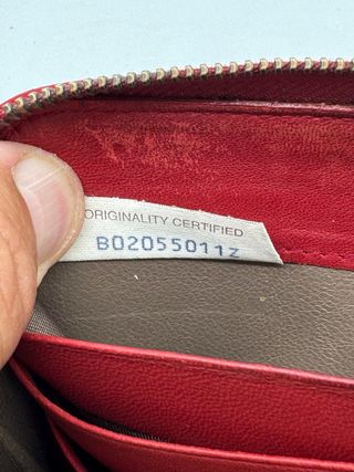 Cartera Bottega Veneta - Negra y Roja