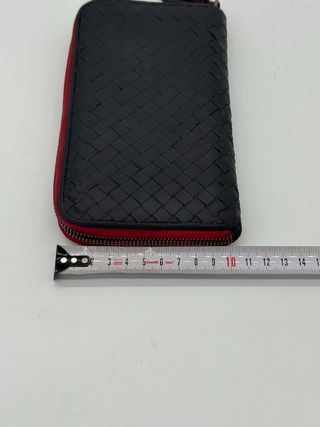 Cartera Bottega Veneta - Negra y Roja