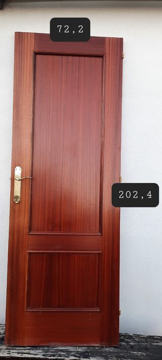 Puertas interior Sapeli (medidas en cada foto)
