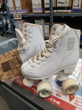Patines 4 Ruedas Artísticos Niños y Mujer Oxelo Quad 100