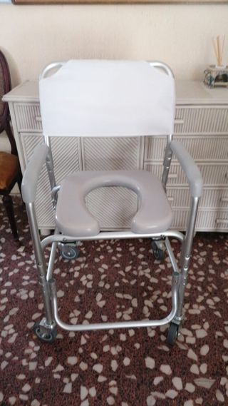 Silla Ducha WC con ruedas