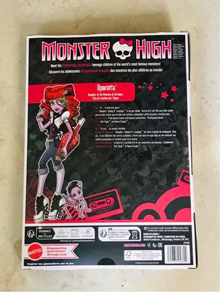 Muñeca Monster High Operetta SIN ABRIR