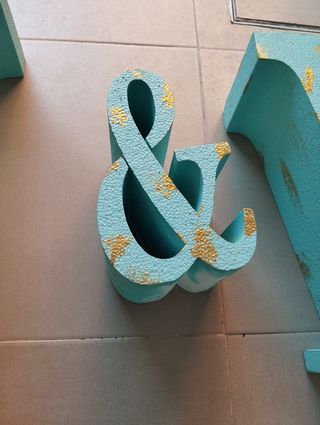 Letras Decorativas LOVE J&V