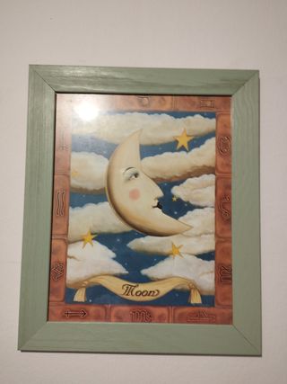 Cuadro Luna - Astrología