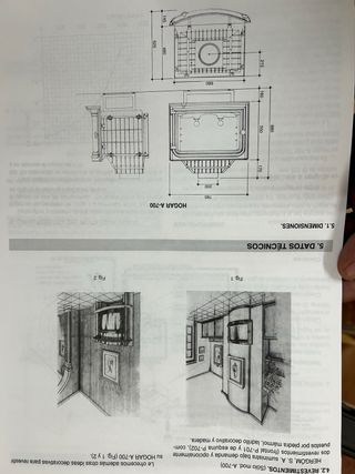 Estufa Hergom A700 - Hogar Curvo