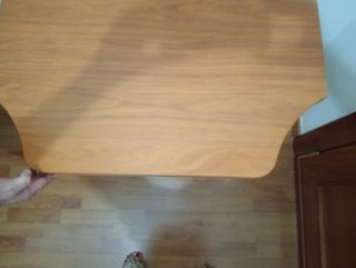 Repisa de madera maciza - 2 estantes