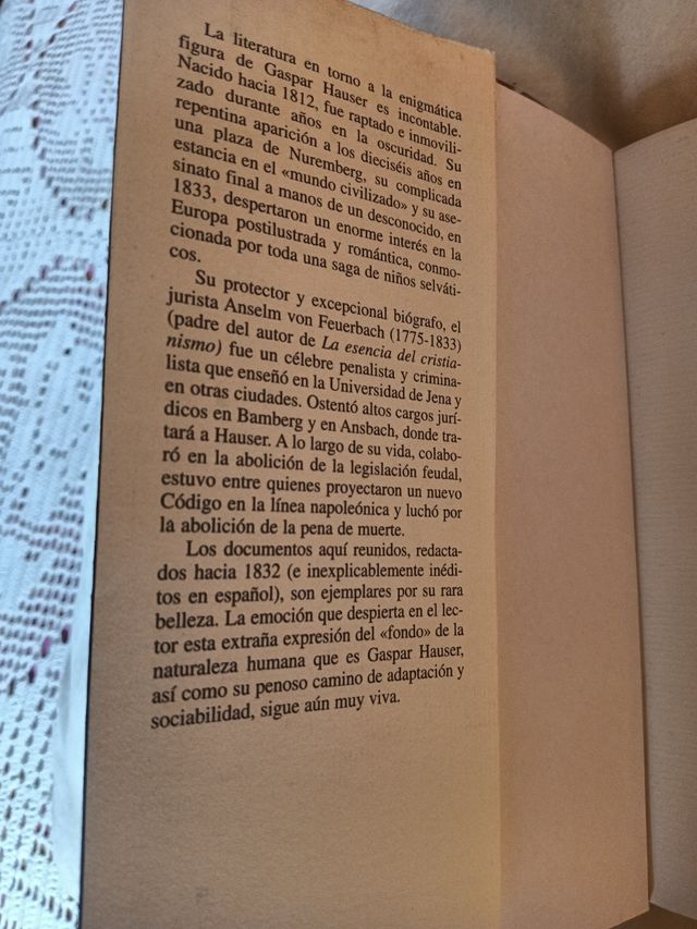 Gaspar Hauser : un delito contra el alma del ho...