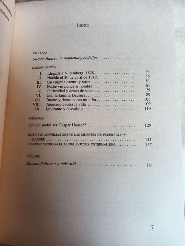 Gaspar Hauser : un delito contra el alma del ho...