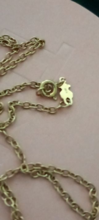 Cadena con colgante tous oro