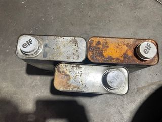 3 Latas Aceite Elf 15W40 Diesel