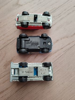 3 Macchinine Vintage Majorette
