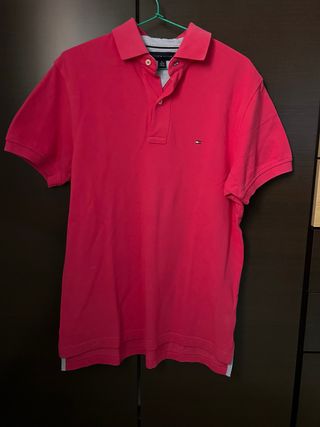 ¡SIN ESTRENAR! Polo Tommy Hilfiger rosa XS