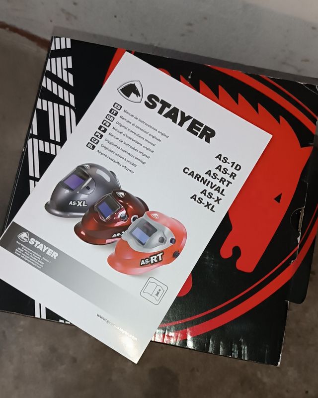 Máscara Careta Soldadura Stayter RS-10 - 9-13 DIN