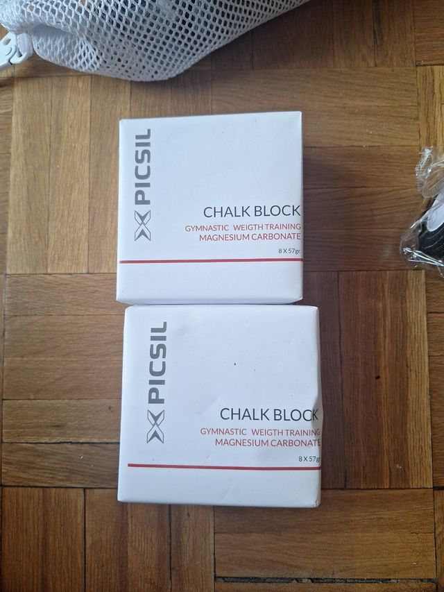 Calleras Velites Crossfit + muñequera + magnesio