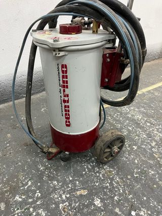 Arenadora de precisión centrino con compresor
