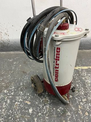 Arenadora de precisión centrino con compresor