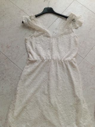 Vestito Terranova bianco tg S