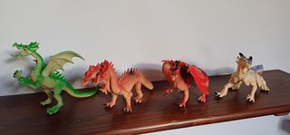 4 Draghi Giocattolo - Nuovi