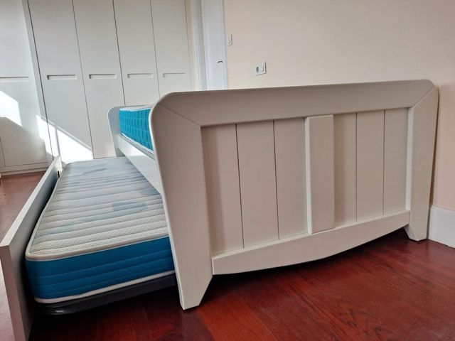 Cama nido 90cm - 2 colchones nuevos