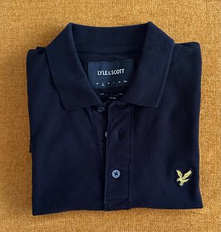 Polo Negro Lyle&Scott S