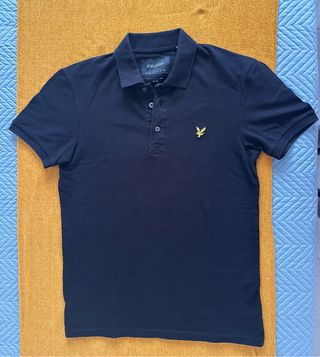 Polo Negro Lyle&Scott S