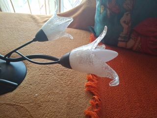 Lámpara techo 4 tulipas. Incluye bombillas.
