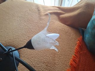 Lámpara techo 4 tulipas. Incluye bombillas.