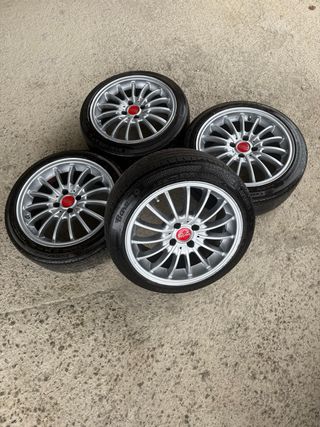 Llantas 16" 4x100 con neumáticos