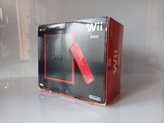 Nintendo Wii Mini Completa con Scatola e Cavi 