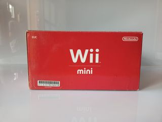 Nintendo Wii Mini Completa con Scatola e Cavi 